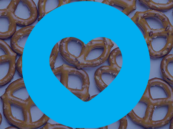 heart pretzels