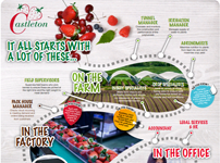 Castleton farm poster